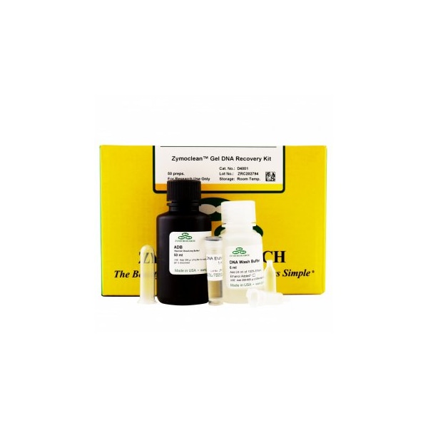 Zymoclean Gel DNA Recovery Kit (uncapped), 50 Preps